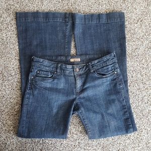 See Thru Soul flare jeans